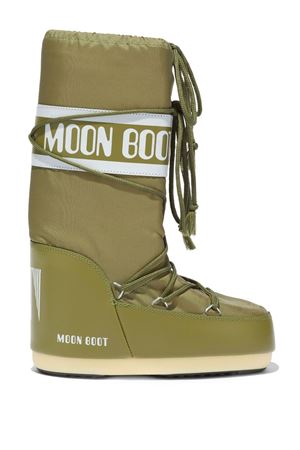 Icon Green Nylon Boots MOON BOOT | 80D1400440.M006